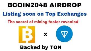 BCOIN 2048 AIRDROP|| LISTING SOON ON TOP EXCHANGES