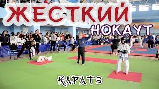 НЕ детский НОКАУТ, КАРАТЭ-ПАЦАН. дети 8-9 лет. kyokushin karate.