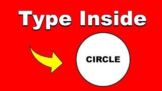 How To Write Inside a Circle In Word (Microsoft)
