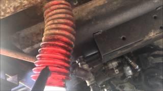 Steam Cleaning AXLE and SHOCKS