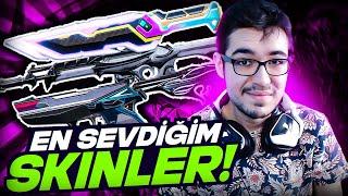 VALORANT AMA EN ÇOK SEVDİĞİM SKİNLERLE OYNADIM! Valorant