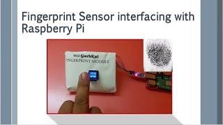 Fingerprint Sensor interfacing with Raspberry Pi