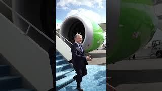 Президент Узбекистана прибыл в Астану для участия в саммите ШОС