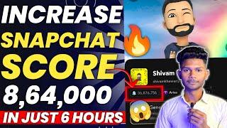 SNAP SCORE HACK | FAST APK| HOW TO increase snapchat SCORE | SNAP SCORE INCREASE | TECHNICAL VEMO