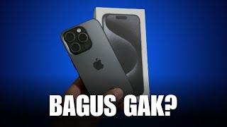 REVIEW IPHONE 15 PRO SEBULAN PAKAI DI 2024! 