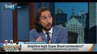 FIRST THINGS FIRST | Nick Wright "It Will ALL Come Down To Tua, For Miami Dolphins To WIN Super Bowl