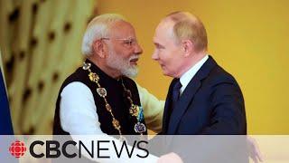 Indian PM Modi meets Putin during first Russia visit since Ukraine offensive