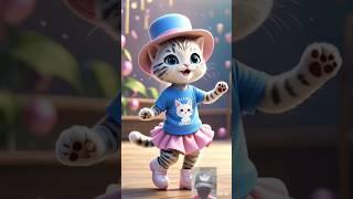 Kucing Lucu Lagi Joget Nih Tang Ting Tung Tiktok Viral #shorts