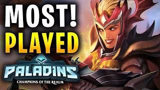 MY MOST PLAYED DAMAGE CHAMP! - Paladins Gameplay Build