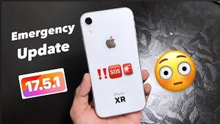 Emergency Update for iPhone XR - iOS 17.5.1
