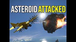 Space Engineers - Asteroid Base Under Attack Player Battle For Control