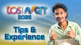 TCS NQT 2025 - Tips & Experience | Rohit Sai Vignesh