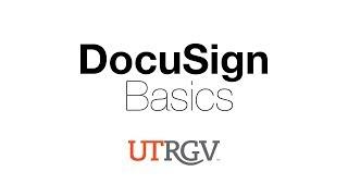 DocuSign Basics