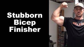 Build Your Stubborn Biceps...Carry and Hang Bicep Finisher