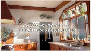 *cottage witch aethestic* COTTAGECORE KITCHEN MAKEOVER -- Ep 1 of new series: Cassie's Cottage