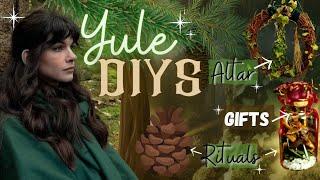 Yule DIYsWinter Fairy‍️Yule Altar | Homemade Gifts | Traditions & Decorations