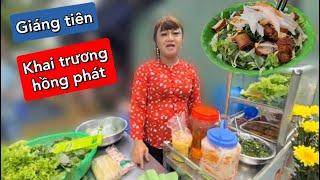 Giáng Tiên khai trương mới bún thịt nướng chỉ 25k tô đầy ắp tại khu ẩm thực Anh Hồ