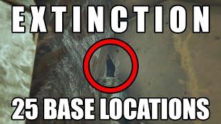 ARK Extinction - 25 Base locations... Rat holes, hidden spots, alpha locations and more