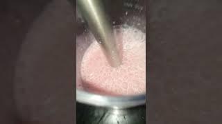 ##strawberry #milkshake #thick and #creamy texture #refreshing