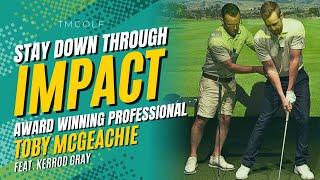 The Secret to Staying Down Through Impact in Your Golf Swing