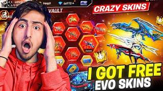 I Got Free New EVO Gun SkinsFull Map Solo Vs Squad[A_s Gaming] - Free Fire India