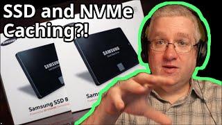 Can Using an SSD Cache Make Your Slow Cheap 16 TB Hard Disk Feel Like an NVMe?!