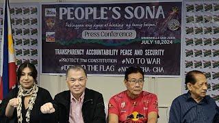 MAISUG PEOPLE'S SONA PRESS CONFERENCE #dds #duterte