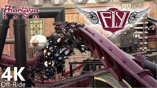 F.L.Y. - 4K UHD Off-Ride 2021 - Phantasialand - Rookburgh - Vekoma Flying Dutchman - Cinematic