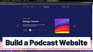 How to Create Podcast Streaming Website using WordPress 2024? AudioCast Website without Coding