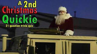 A 2nd Christmas Quickie  - 21 Quick Christmas Holiday Trivia Questions (ROAD TRIpVIA- Episode 1389)