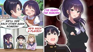[Manga Dub] I reunite with my childhood friend, but she's heard rumors about me...!? [RomCom]