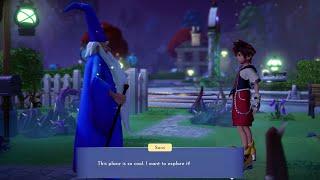 Sora is in Disney Dreamlight Valley