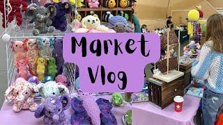 Amigurumi Crochet Market Vlog | Everything I sold and how much I made