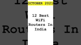 WiFi Routers In India [October 2021]