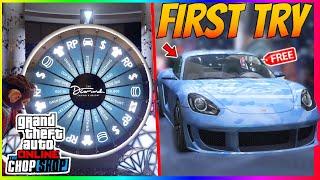 *UPDATED* HOW TO WIN THE PODIUM CAR EVERY SINGLE TIME IN GTA 5 ONLINE 2023| PODIUM WHEEL METHOD