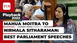 From Mahua Moitra to Nirmala Sitharaman, five best speeches of the Indian Parliament