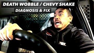 Death Wobble / Chevy Shake Diagnosis and Fix / Chevy 3500 HD