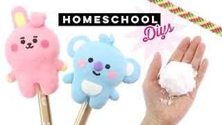 DIY Ideen und Hacks gegen Langeweile! BT21, Freundschaftsarmband und Fake Schnee