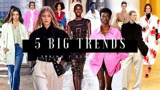 5 Big Trends - Spring/Summer 2021