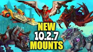 New Awesome Mounts Coming in Patch 10.2.7 & How to Get Them! Guide - Goblin Surfboard, Old God Fish