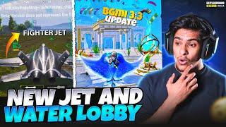 New Water Lobby & Jet in 3.3 Update is Insane in BGMI/PUBGM