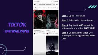 TikTok Video Live Wallpaper