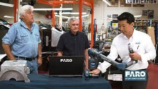 FARO Quantum S FaroArm Application: Jay Leno's Garage® receives their new FaroArm!