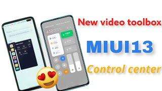 miui 13 control center | video toolbox miui13 | new miui video toolbox download