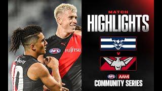 Geelong v Essendon Highlights | AAMI Community Series, 2025 | AFL