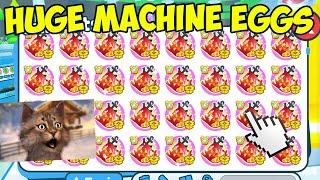 We Opened So Many HUGE MACHINE EGG 2