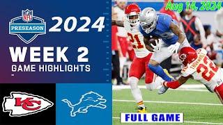 Kansas City Chiefs Vs. Detroit Lions [Today] WEEK 2 FULL GAME Highlights | NFL Highlights