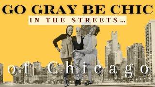 Silver Sisters of the Windy City: Embracing the Gray Hair Journey in Chicago