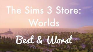 The Sims 3 Store: Worlds - Best & Worst