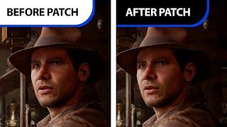 Indiana Jones & The Great Circle | Global Ilumination Patch | Xbox Series S/X Comparison